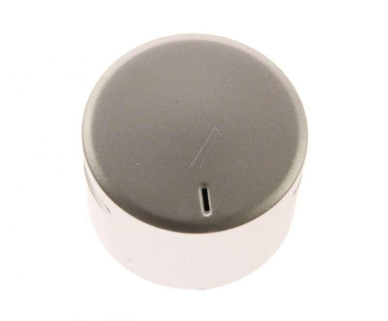 Arcelik Grundig Beko 157240604 Knopf Taste - Knebel silber neutral kurzer schaft