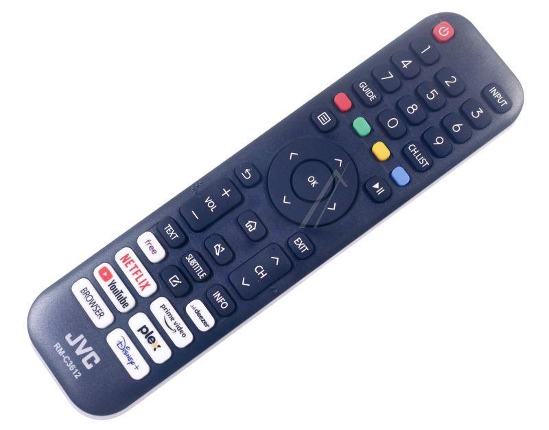 Vestel 23900718 - R/c 45250 fernbedienung passend für jvc rm-c3612 (gray/s)(black/p)