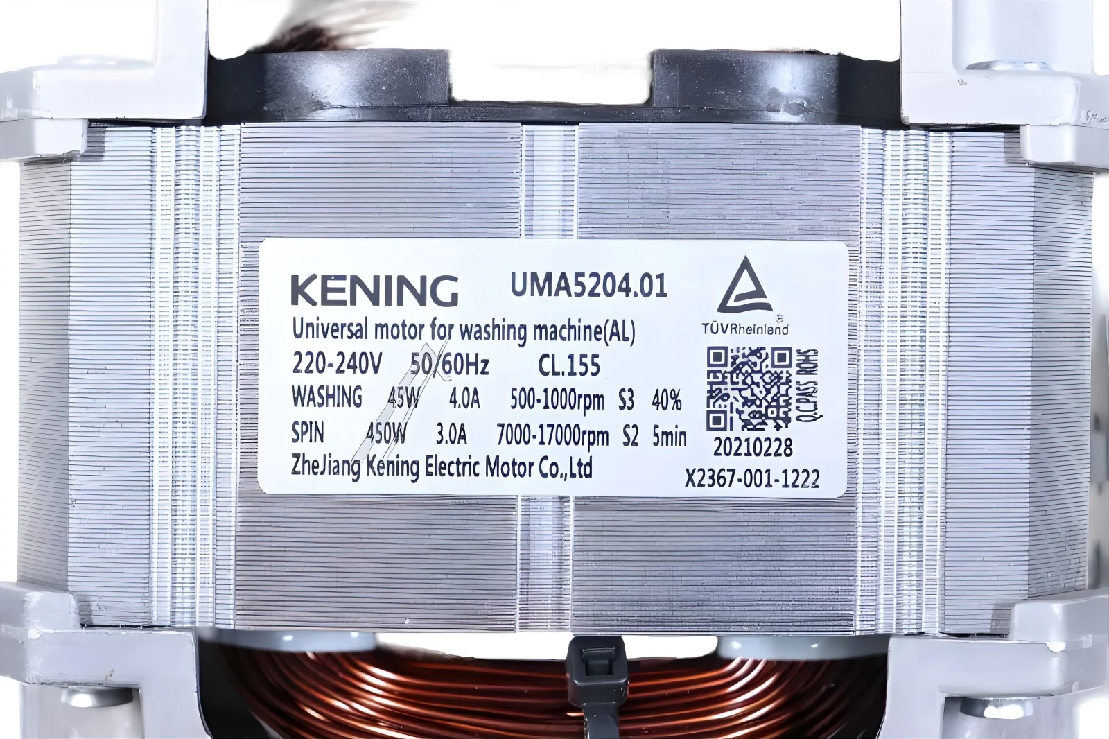 Skyworth N022401000011001 Waschmaschinenmotor - Uma5204.01 n022401-000011-001 motor