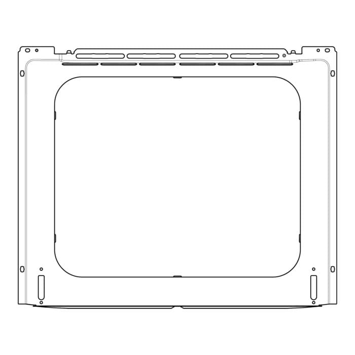 AEG Electrolux 3423976038 Frontrahmen - Frontrahmen