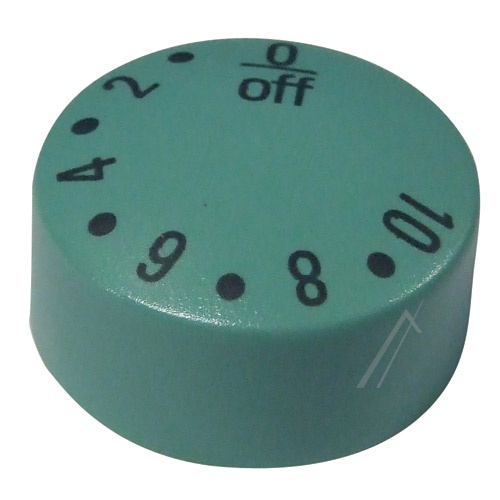 BSH Bosch Siemens 00068582 Bediendrehknopf - Drehgriff, achsb. 5mm, gruen m. schw. bedruckung