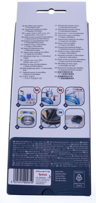 SEB ZR690002 Gefäß - Wassertank + 4 x mop