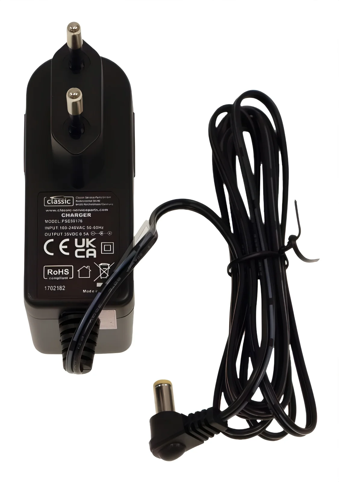 Ladegerät für Staubsauger 35v-0,5a wie AEG / Electrolux PSE50176EU Ersatzteil