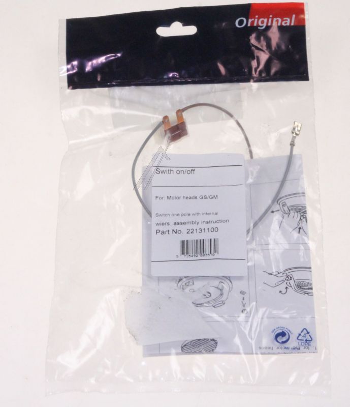 Nilfisk 22131100 Netzschalter - Schalter 1-polig