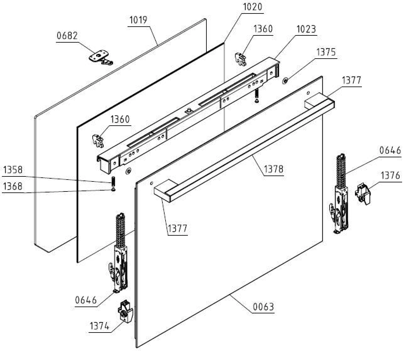 Explosionszeichnung Gorenje 516399 BC635KXOT