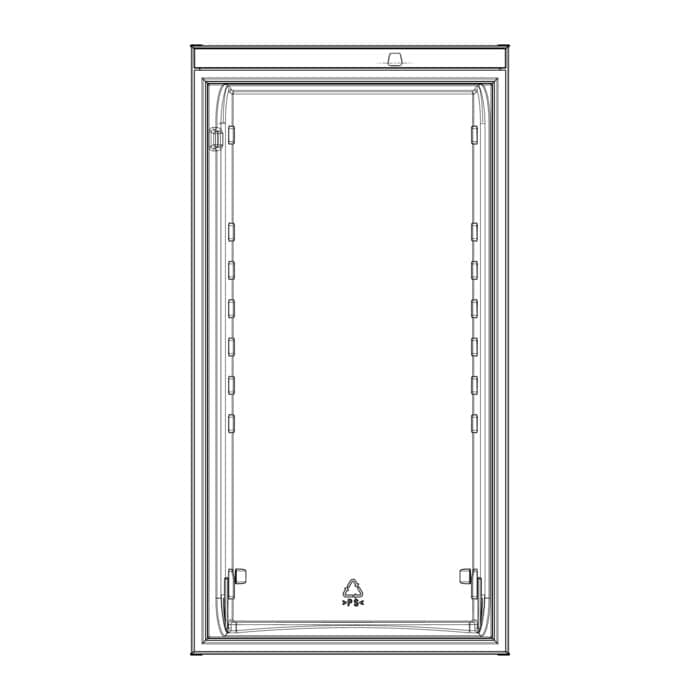 AEG Electrolux 8084060014 - Kühlschranktür
