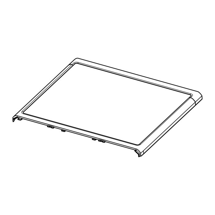 AEG Electrolux 8087283019 Abdeckplatte - Arbeitsplatte,596.5x491.5mm