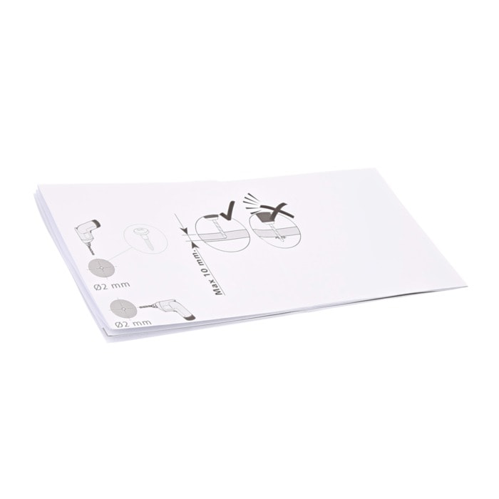 AEG Electrolux Einbauvorlage 140000060016 für Geschirrspüler Schablone Ersatzteil