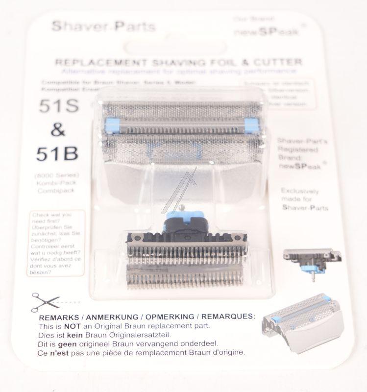 Newspeak Scherkopf - 51s scherkopf kombipack alternativ für braun 51s
