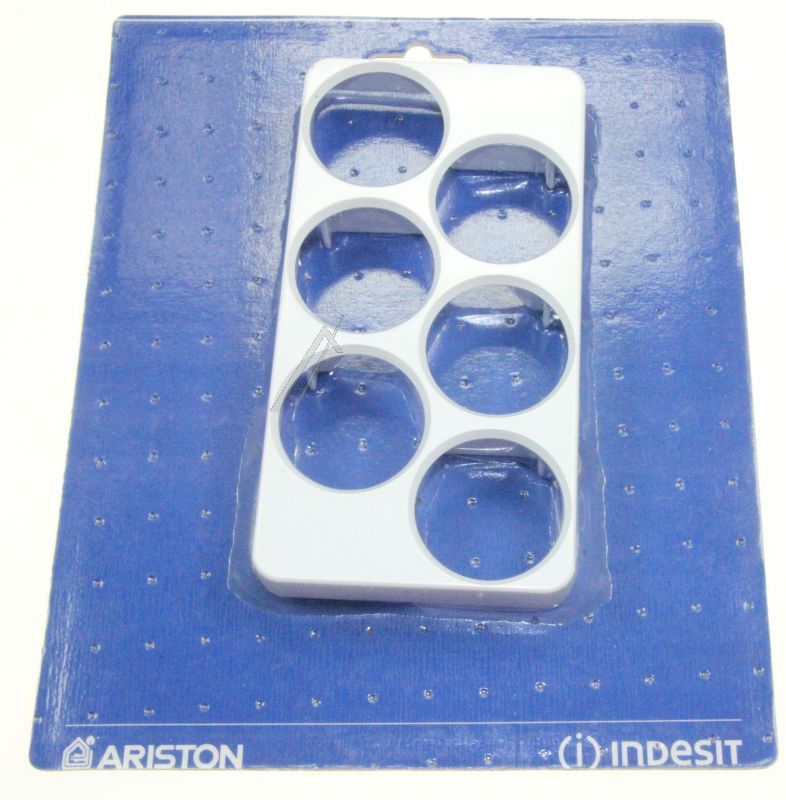Whirlpool Indesit 482000025929 Eiereinsatz - C00008911 eierhalter weiss f. 6 stück