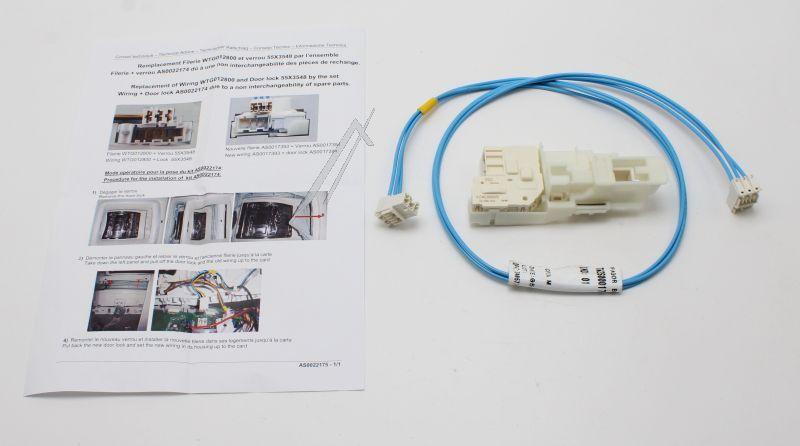 Brandt AS0022174 Türschalter - Kit sicherheit de tür + verkabelung
