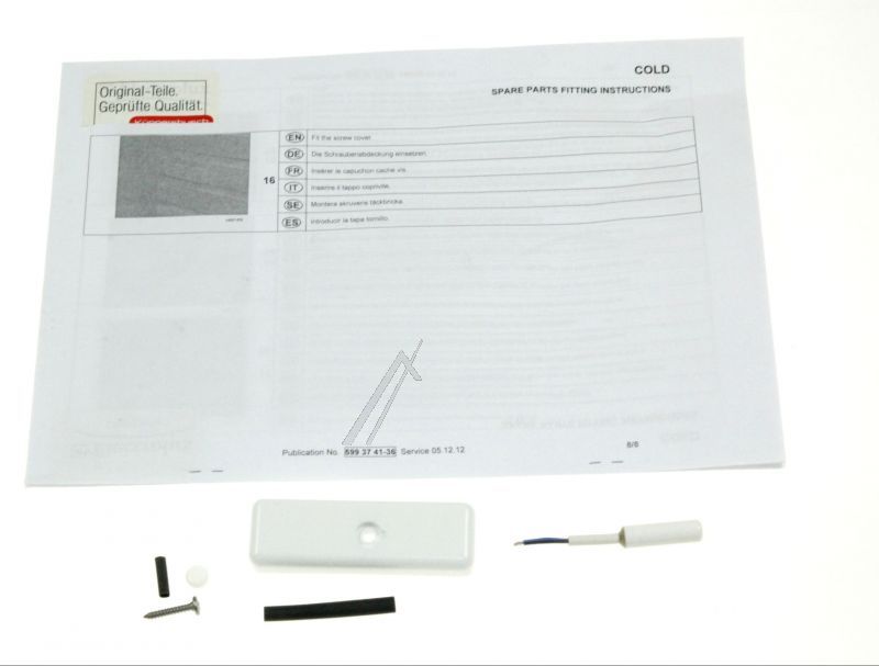 Küppersbusch 433725 Temperaturfühler - Service-kit b, ntc-fühlerwechs luft 0 grad Küppersbusch 433725 Temperaturfühler - Service-kit b, ntc-fühlerwechs luft 0 grad