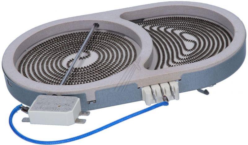 Vestel 32010379 Strahlenheizkörper - 2702433812 strahlungsheizkörper eika oval 230v 1000/1800w