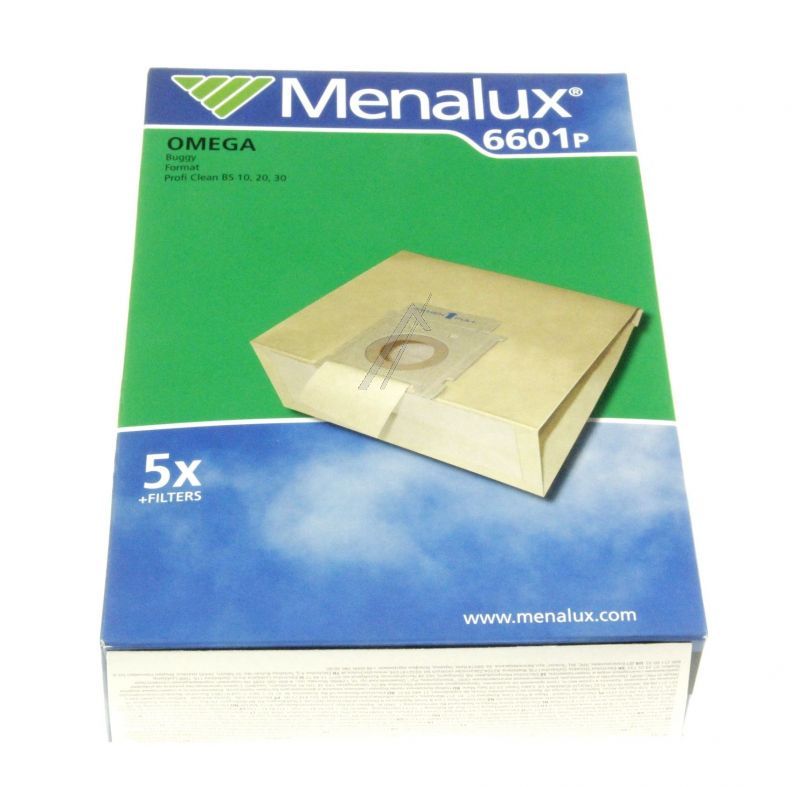 AEG Electrolux 9001962050 Staubsaugerbeutel - 6601p 6601 p 5bags+1 (mcf mf) to cut