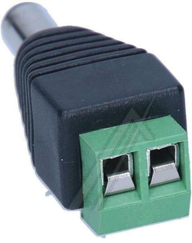 Delock 65396 Stecker - Adapter dc 2,1 x 5,5 mm stecker > anschlussblock 2 pin