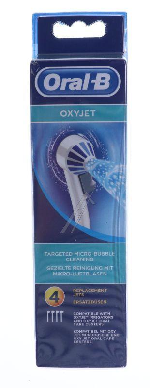 Braun 80735522 Zahnbürste - Oxyjet 4er pack ersatzdüsen, weiss
