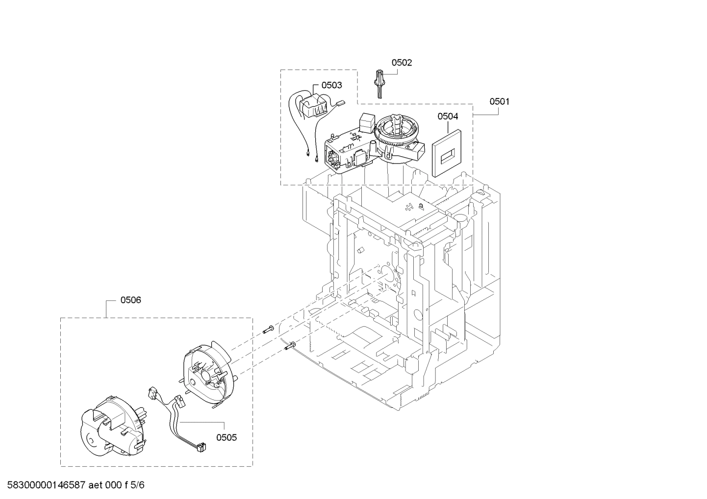 Explosionszeichnung Siemens TK76501DE/05 EQ.7 / I·SERIES