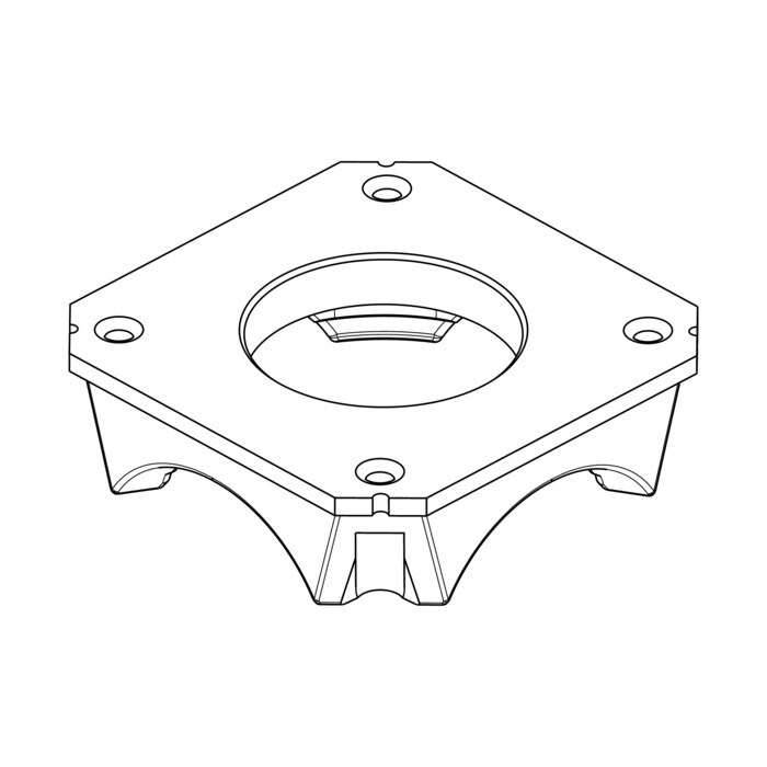 AEG Electrolux 1181916022 Dichtung - Gebläsedichtung