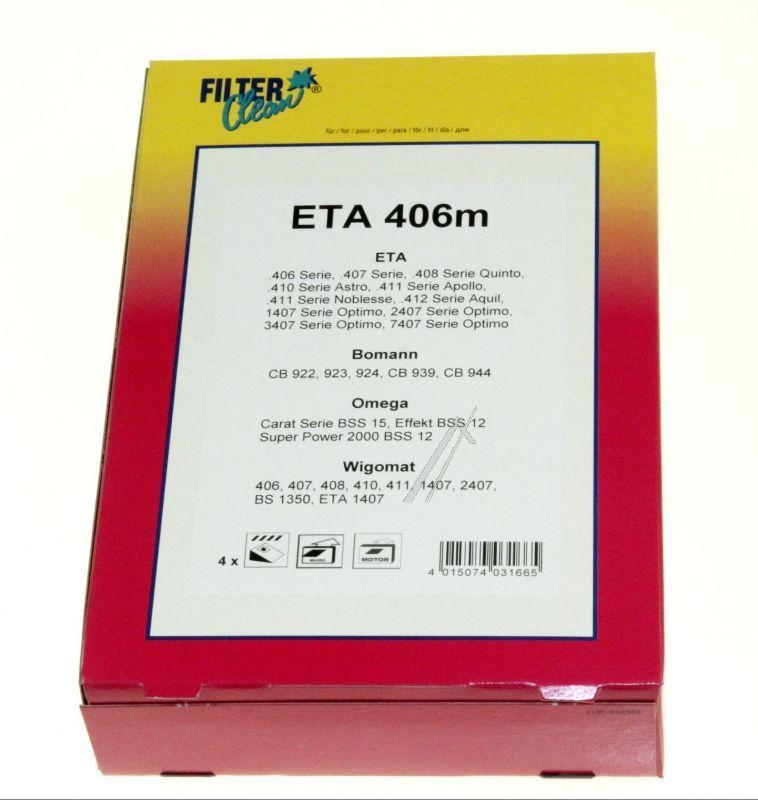 Filter Clean FL0054K Staubsaugerbeutel - Eta406m fl0054-k staubsaugerbeutel inhalt 4+1+1