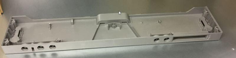 Midea 12176000006983 Gehäuseteil - Trägerplatte bedienteilblende