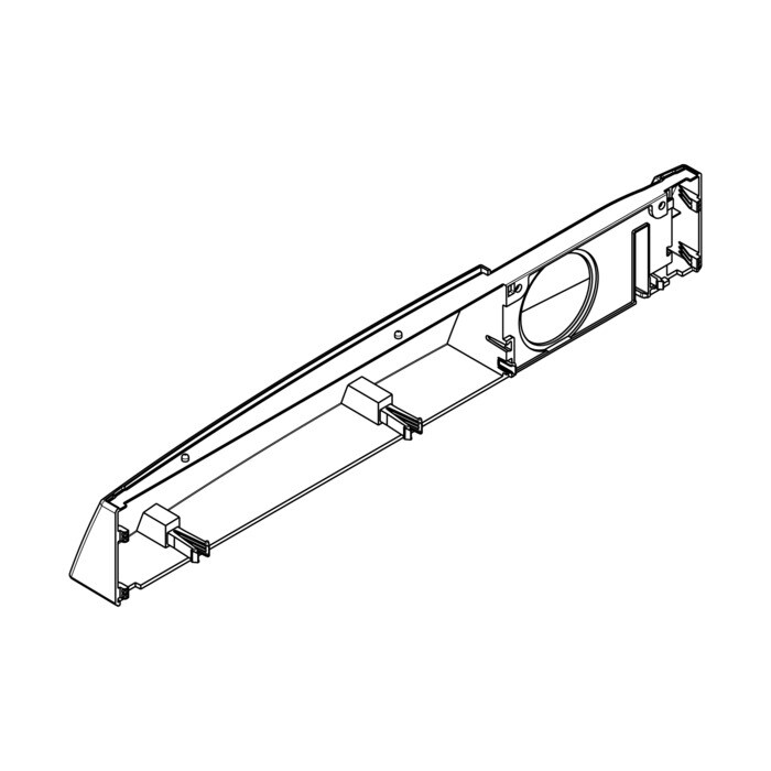 AEG Electrolux 1327643175 Bodenplatte - Fussplatte,geräteboden,silber