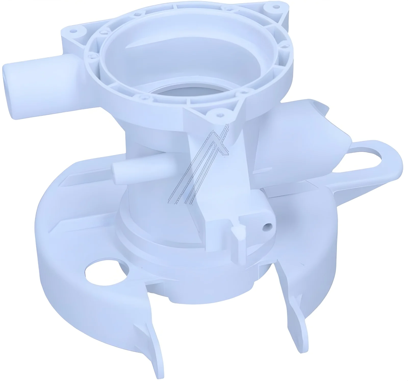 Gorenje 587632 Filtergehäuse für Laugenpumpe - Gehäuse für flusensieb und pumpe