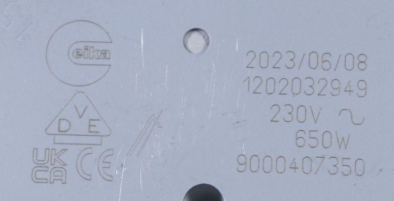 BSH Bosch Siemens 11061397 Einkreis-Strahlungsheizkörper - Heizzone-highlight heizkoerper 600w 100er ego