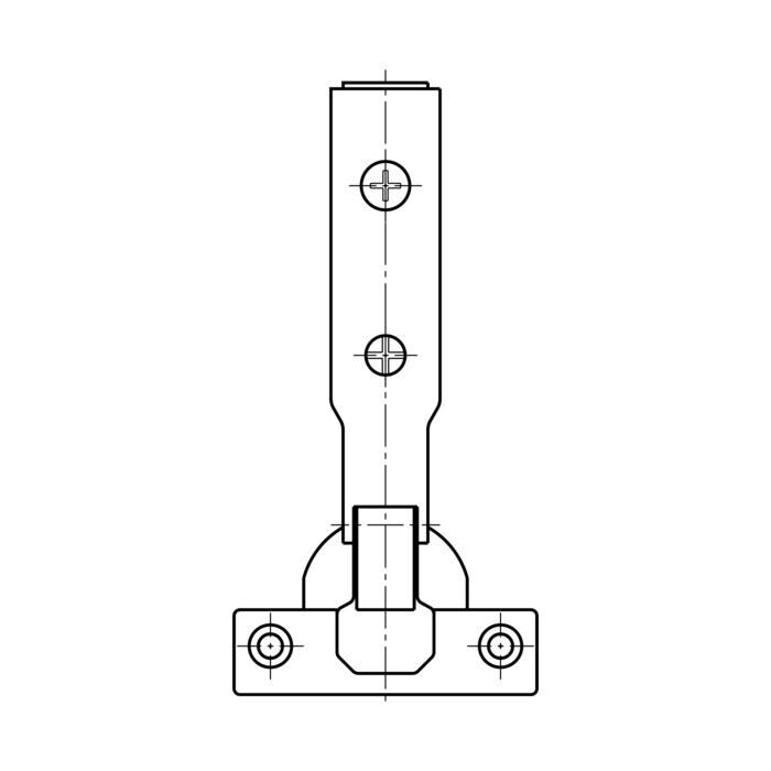 AEG Electrolux 1509683106 - Scharnier