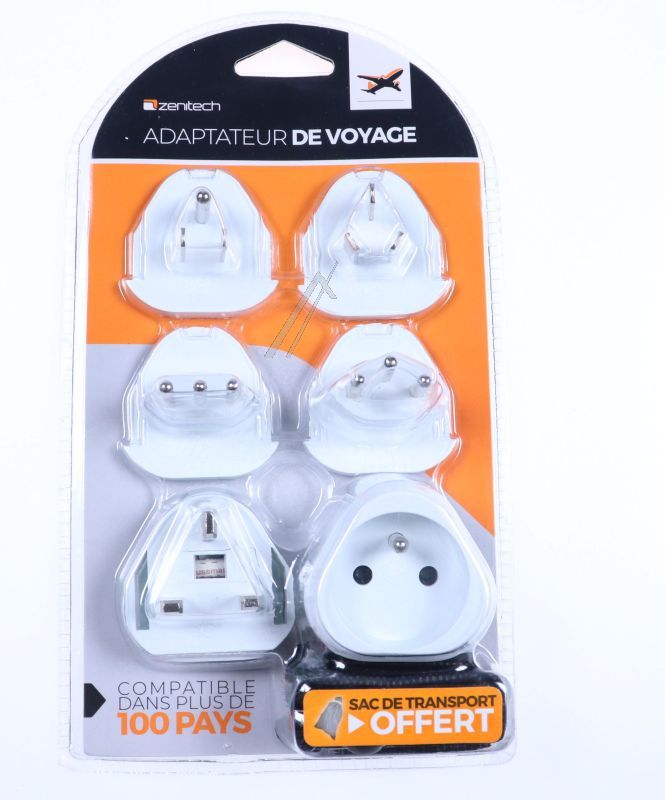 Inotech 190778 Reisesteckerset - Adapateur secteur de voyage