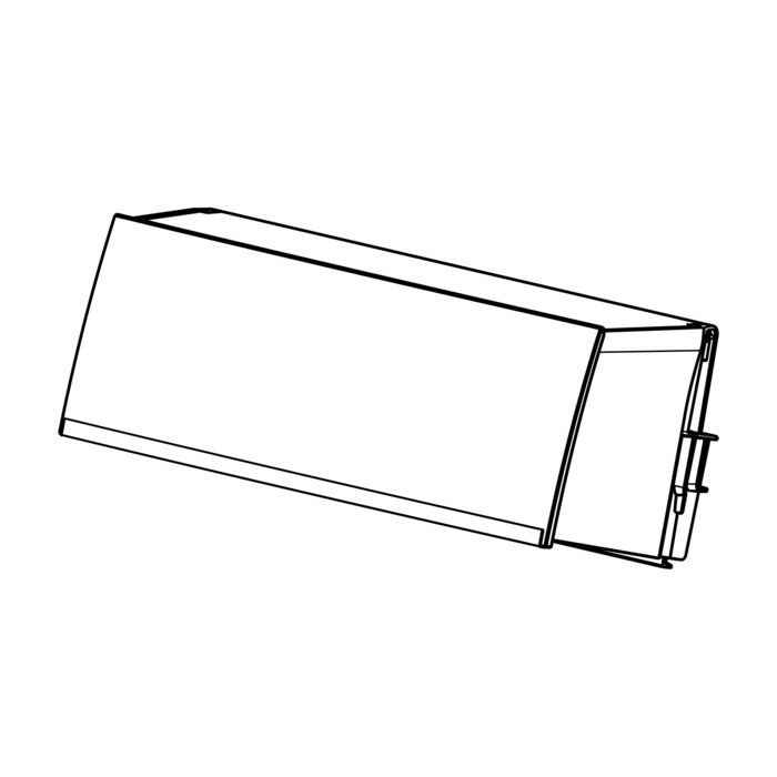 AEG Electrolux 2433601016 - Fachtür,kpl