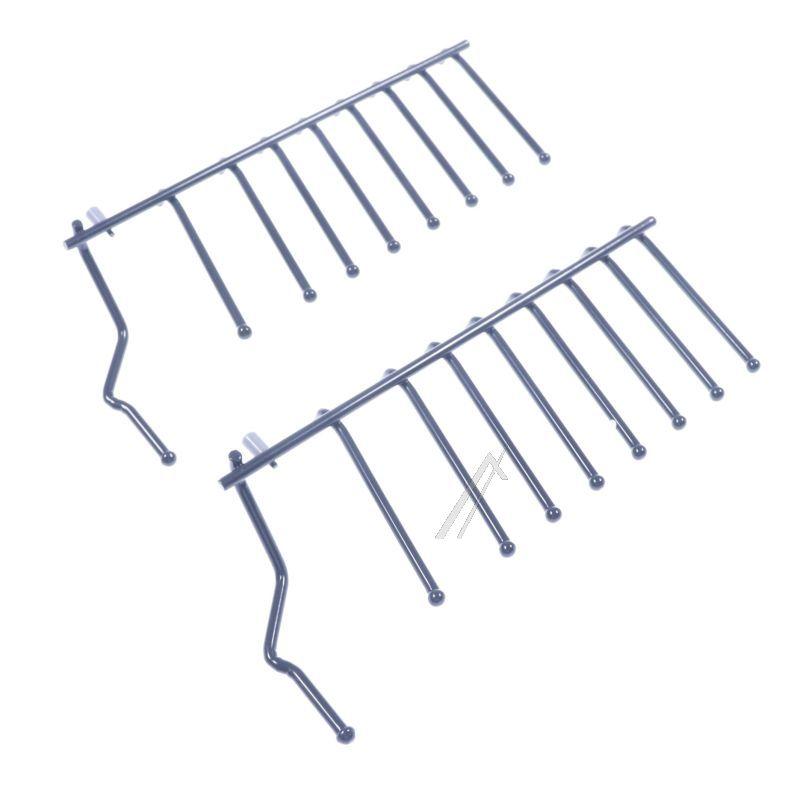Klappstachel-Set für Geschirrspüler Unterkorb wie Bosch Siemens 00645102 Ersatzteil