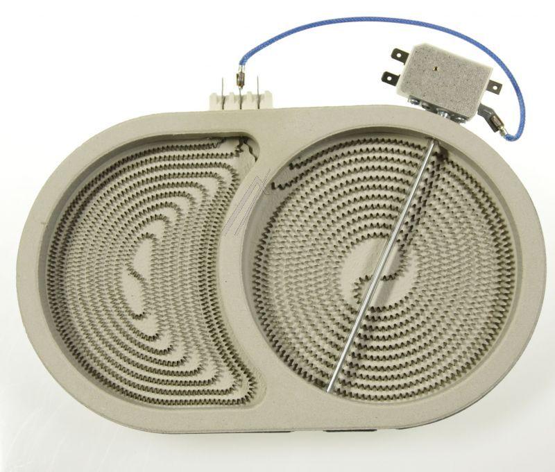 Vestel 32010379 Strahlenheizkörper - 2702433812 strahlungsheizkörper eika oval 230v 1000/1800w