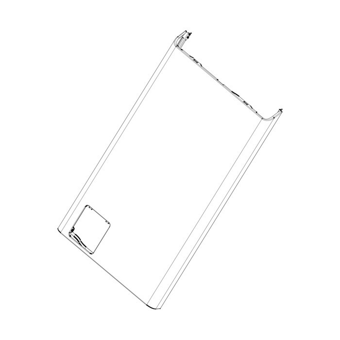 AEG Electrolux 1468574445 Frontblende - Frontblende,weiss,c4