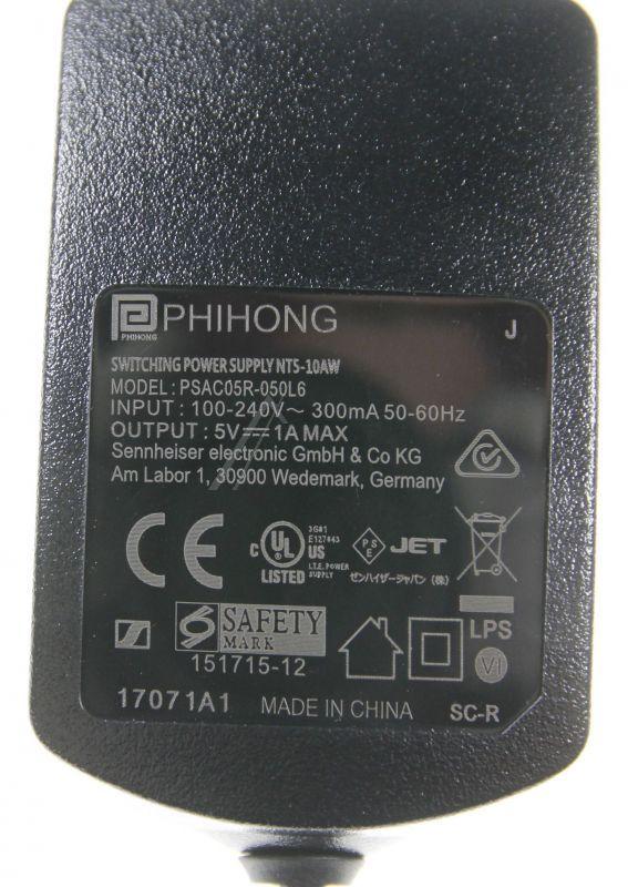 Sennheiser 573682 - Nt 5-10aw netzteil