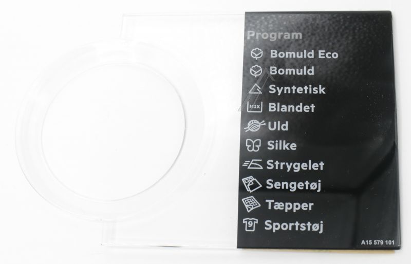 AEG Electrolux 140155791019 Bedienteilblende - Plaque programmes,bouton,adhés AEG Electrolux 140155791019 Bedienteilblende - Plaque programmes,bouton,adhés