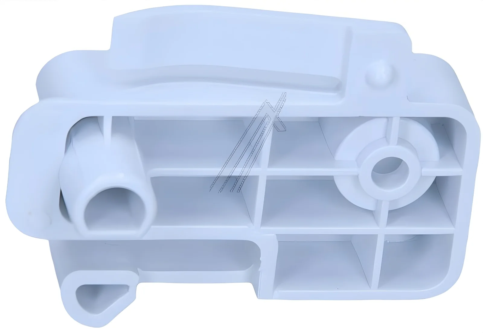 Whirlpool Stopper 488000506172 für Gefrierschrank Klappe C00506172 Stopper rechts Ersatzteil
