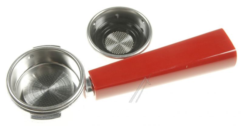 Delonghi AT4056035800 Siebträger - Filter holder assy+adapter pow./pod red Delonghi AT4056035800 Siebträger - Filter holder assy+adapter pow./pod red