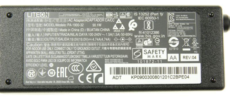 Acer AP09001003 - Passend für acer ac adaptor 90w 19v