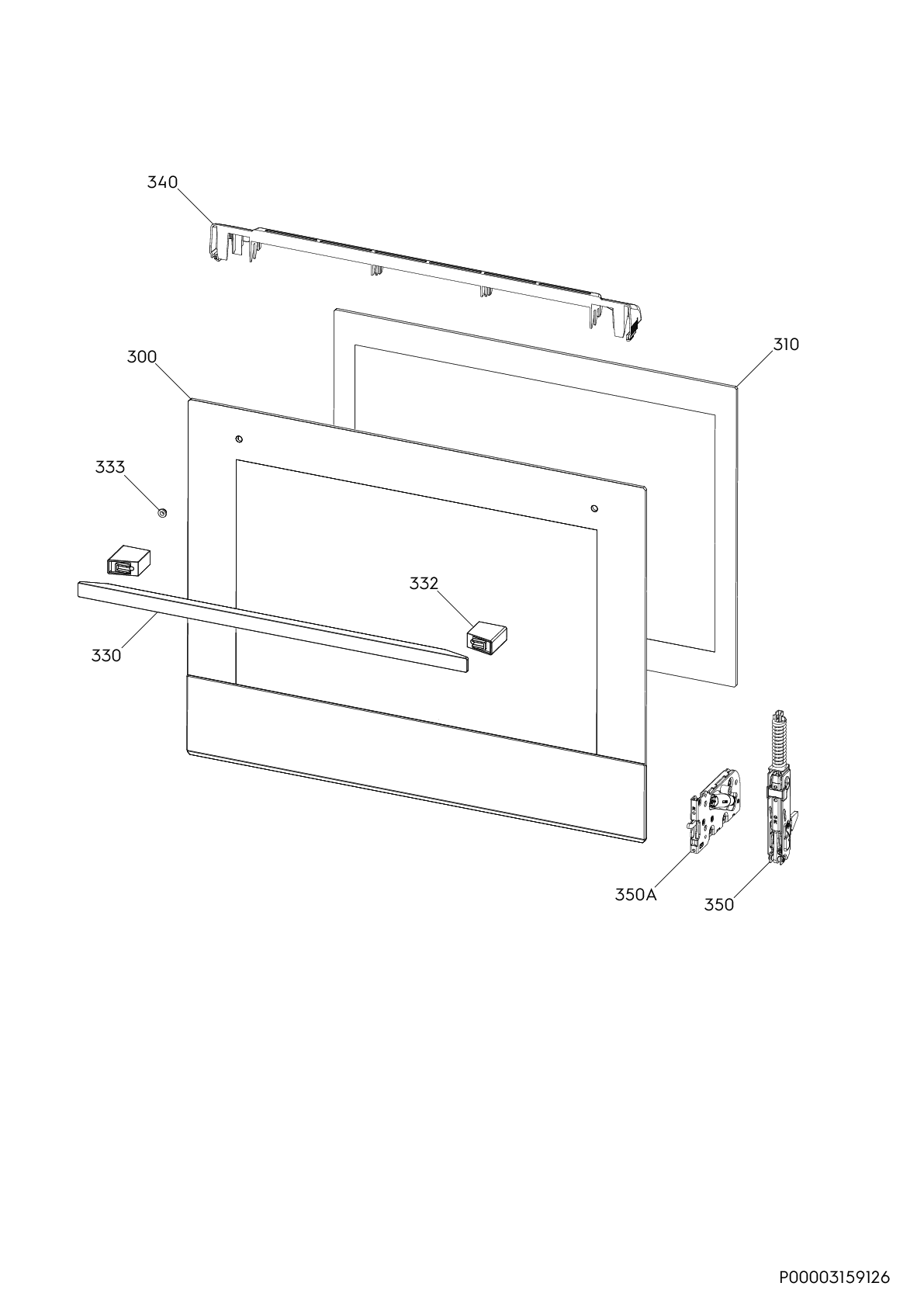 Explosionszeichnung Juno 94972340200 JH084C0