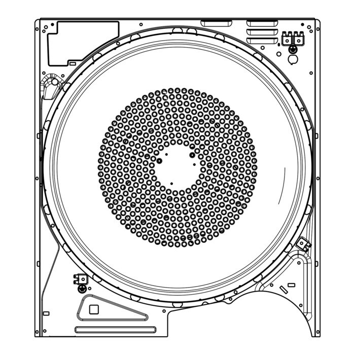 AEG Electrolux 1366005757 Rückwand - Rückwand,,hp,niagara