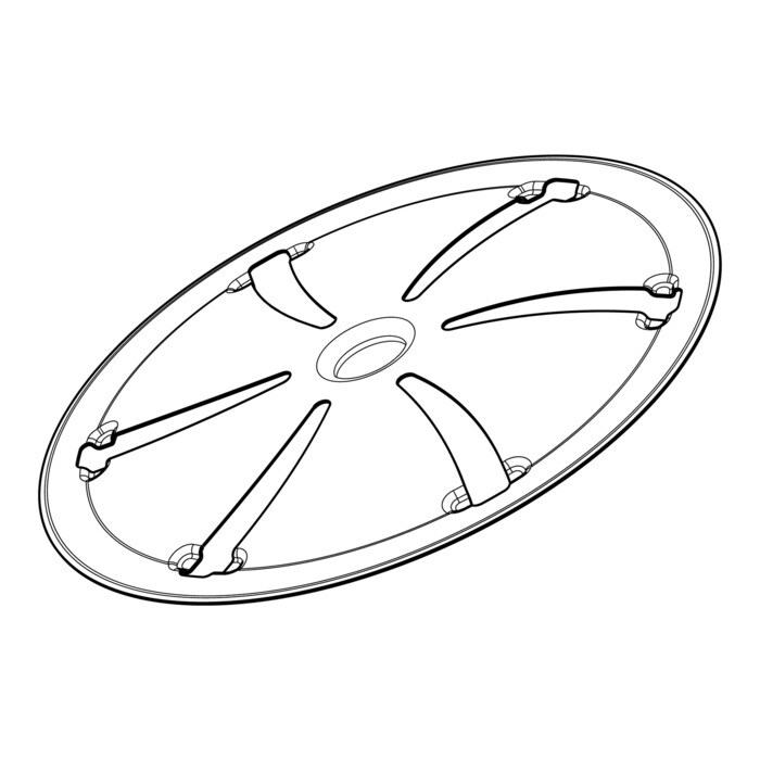 AEG Electrolux 3159279011 Klappe Deckel - Deckel,generator,dampf