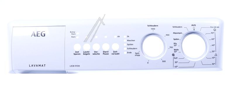 AEG Electrolux 140213435013 Bedienteilblende - Control panel,white,aeg,de
