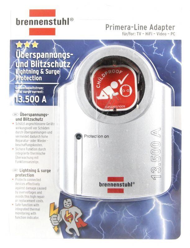 Brennenstuhl 1506950 Überspannungsfilter - Primera-line überspannungsschutzadapter 13.500a