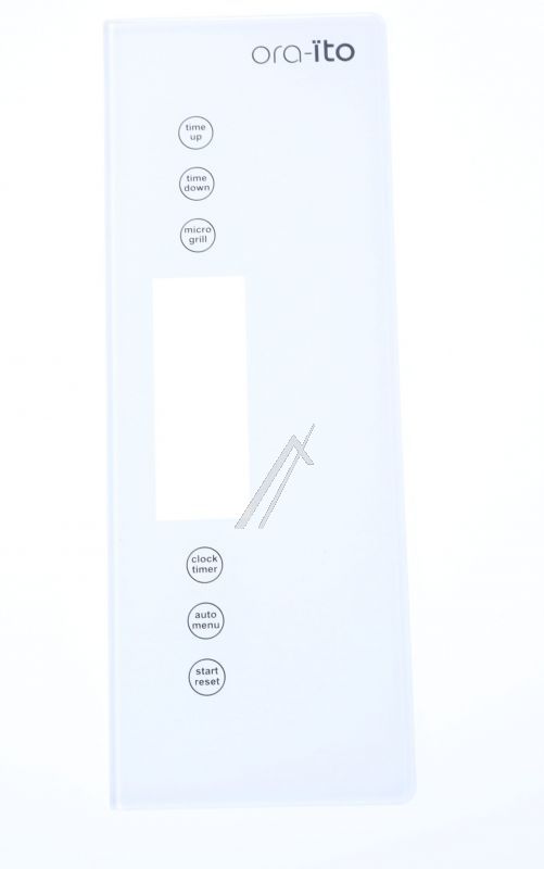 Gorenje 469223 Bedienteilblende - Control panel cover bk070