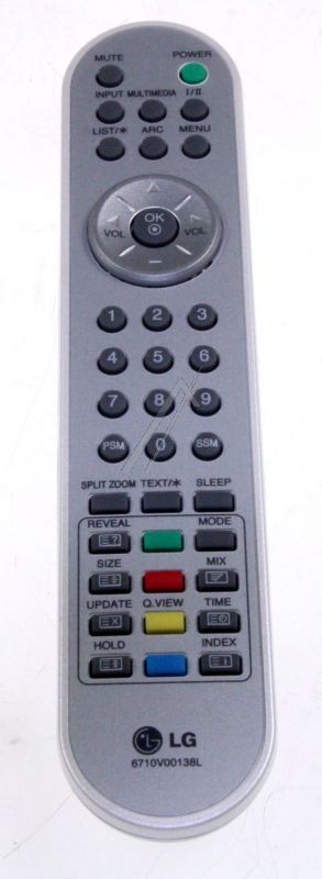 LG 6710V00138L - Remote controller rf052a w/o eye mt-42