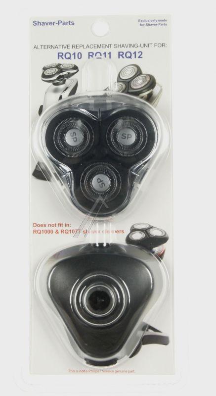 Scherkopf RQ12 für Rasierer Scherkopfeinheit wie Philips RQ10 Ersatzteil