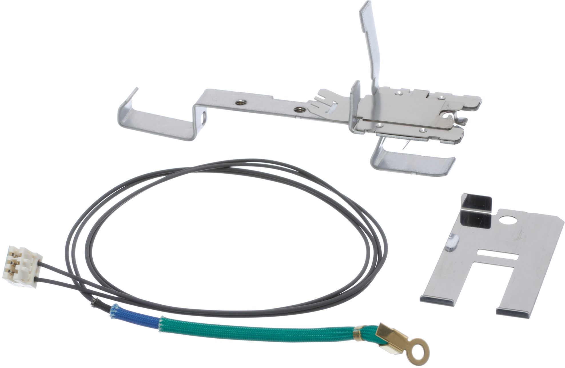 Bosch Siemens Temperaturfühler 10011733 für Her NTC-Sensor mit Halterung Ersatzteil
