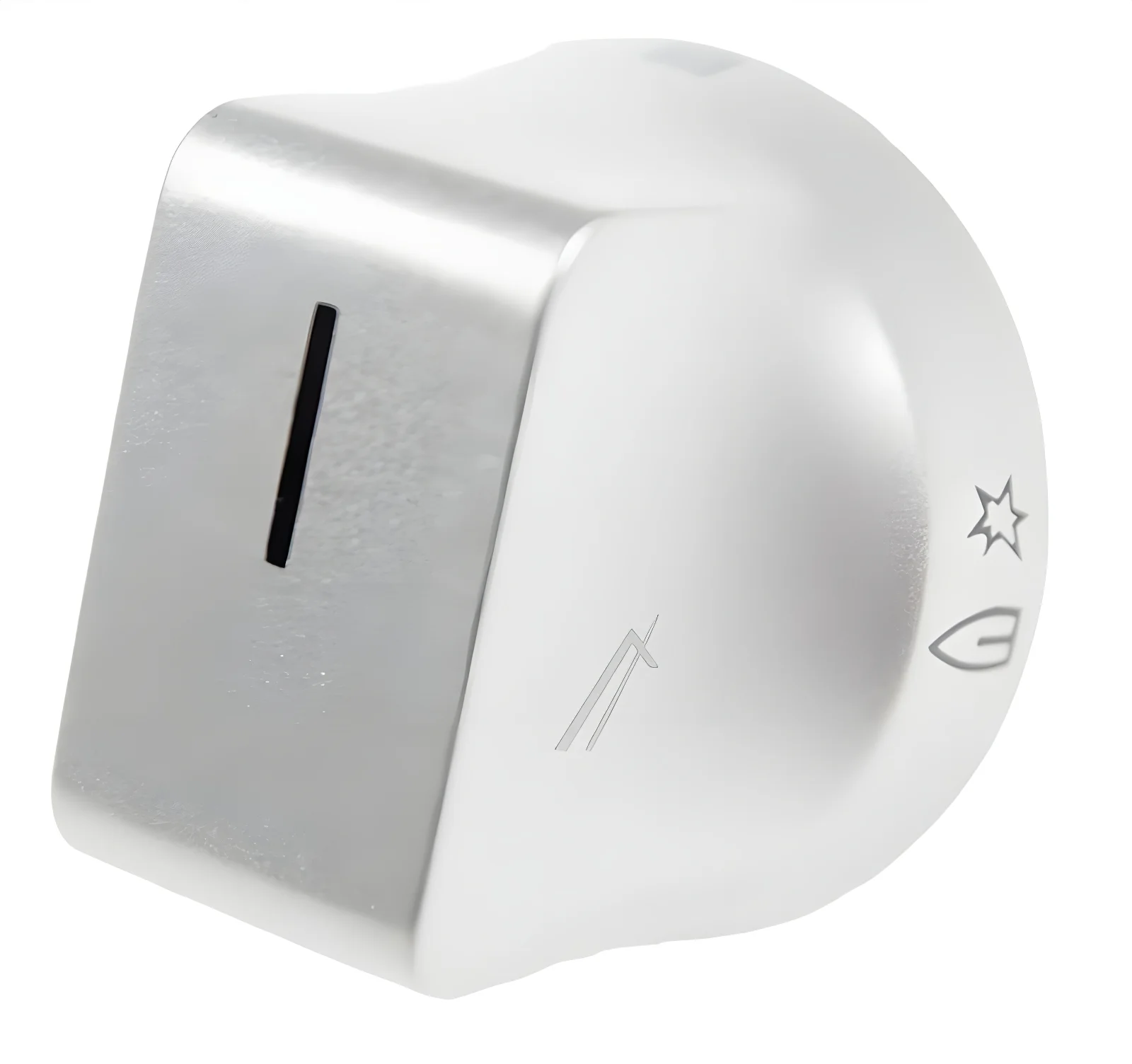AEG Electrolux 3550377240 Knebel - Knebel,bedruckt,silber