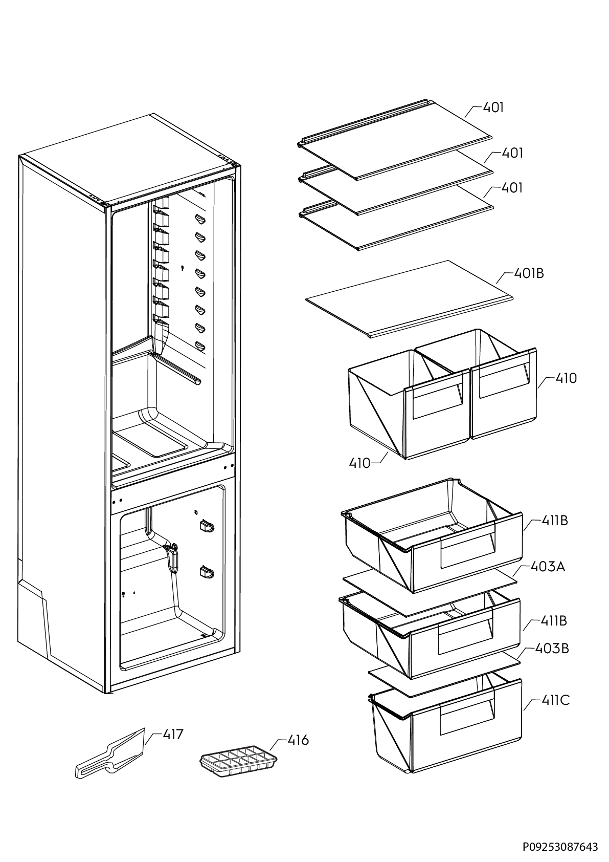 Explosionszeichnung Progress 92551302802 PKG1653 Explosionszeichnung Progress 92551302802 PKG1653