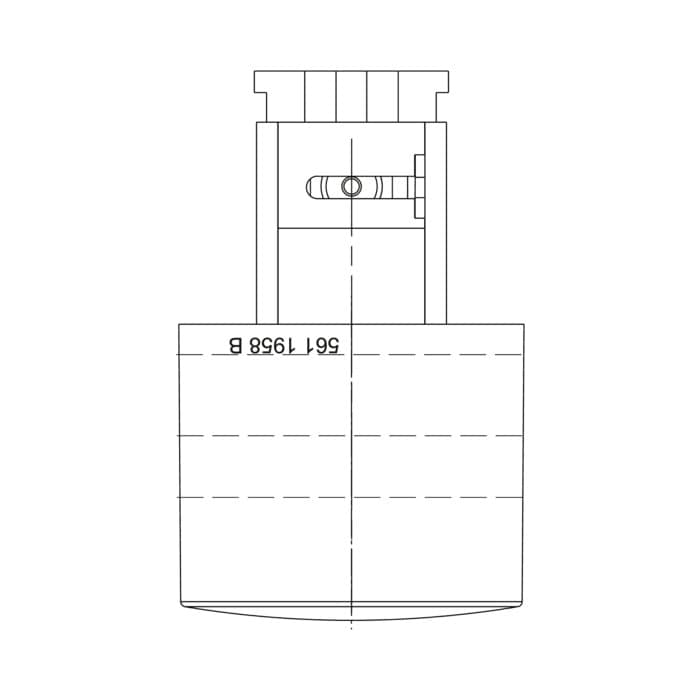 AEG Electrolux 5611958306 Knopf Taste - Knebel,energieregler,versenkgr